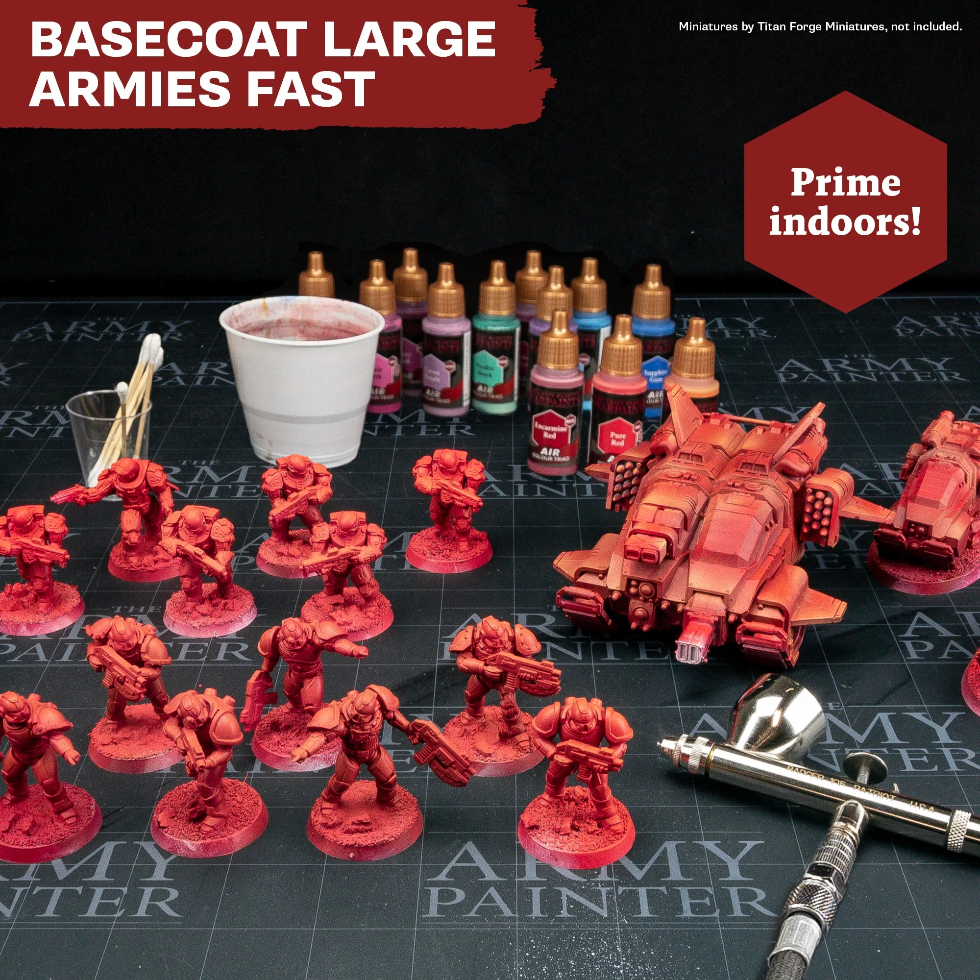 Airbrush Primary Bundle - Red - Image 3