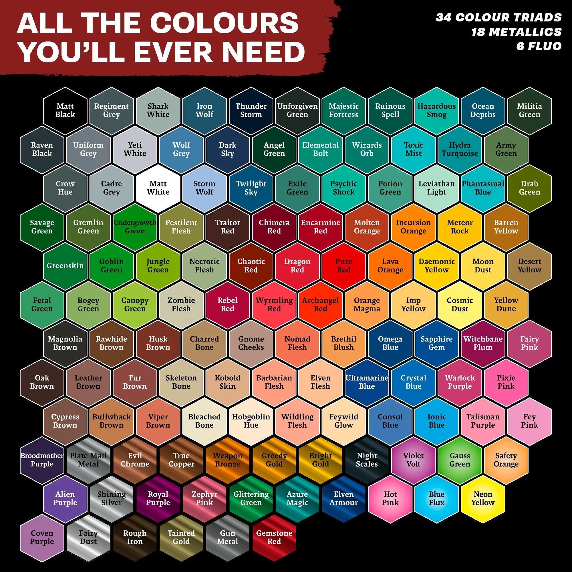 Warpaints Air Complete Set - Image 3