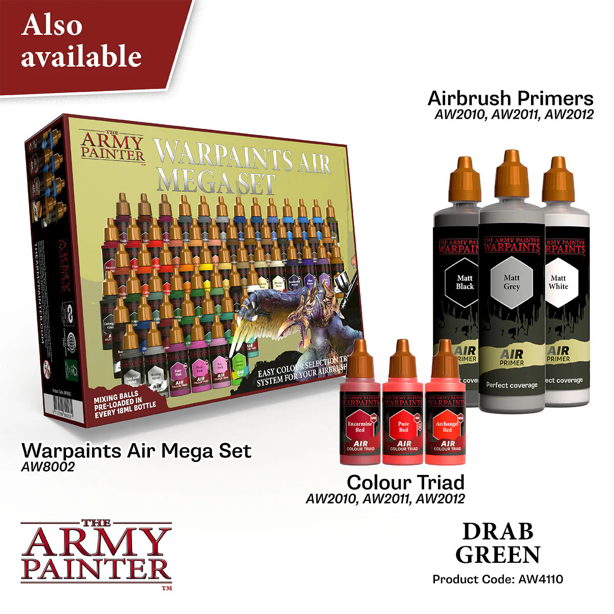Warpaints Air: Drab Green - Image 6