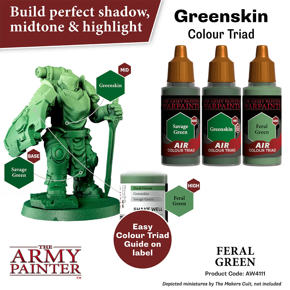 Warpaints Air: Feral Green - Image 3