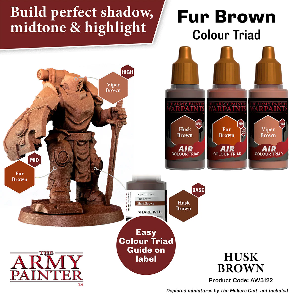 Warpaints Air: Husk Brown - Image 3