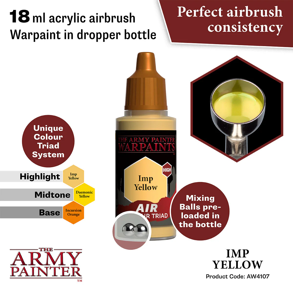 Warpaints Air: Imp Yellow - Image 2