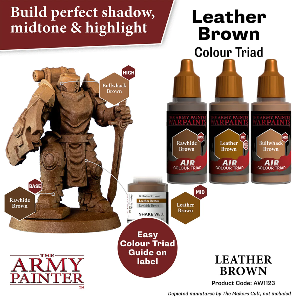 Warpaints Air: Leather Brown - Image 3