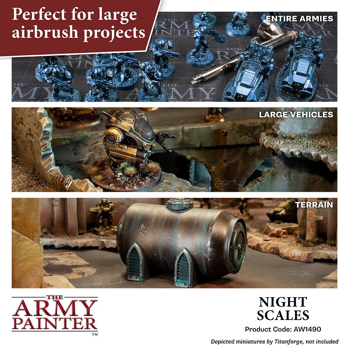 Warpaints Air Metallics: Night Scales - Image 7