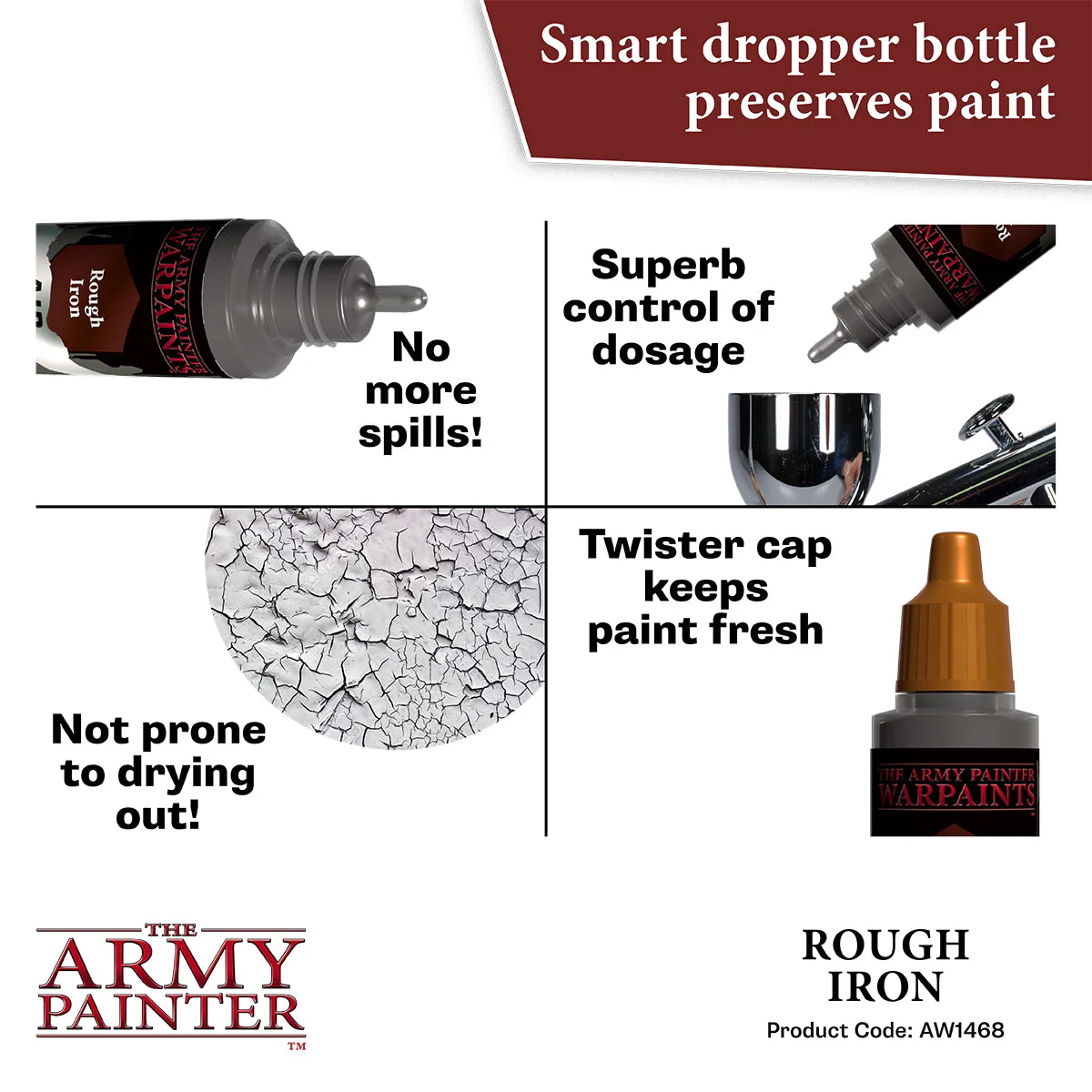 Warpaints Air Metallics: Rough Iron - Image 5