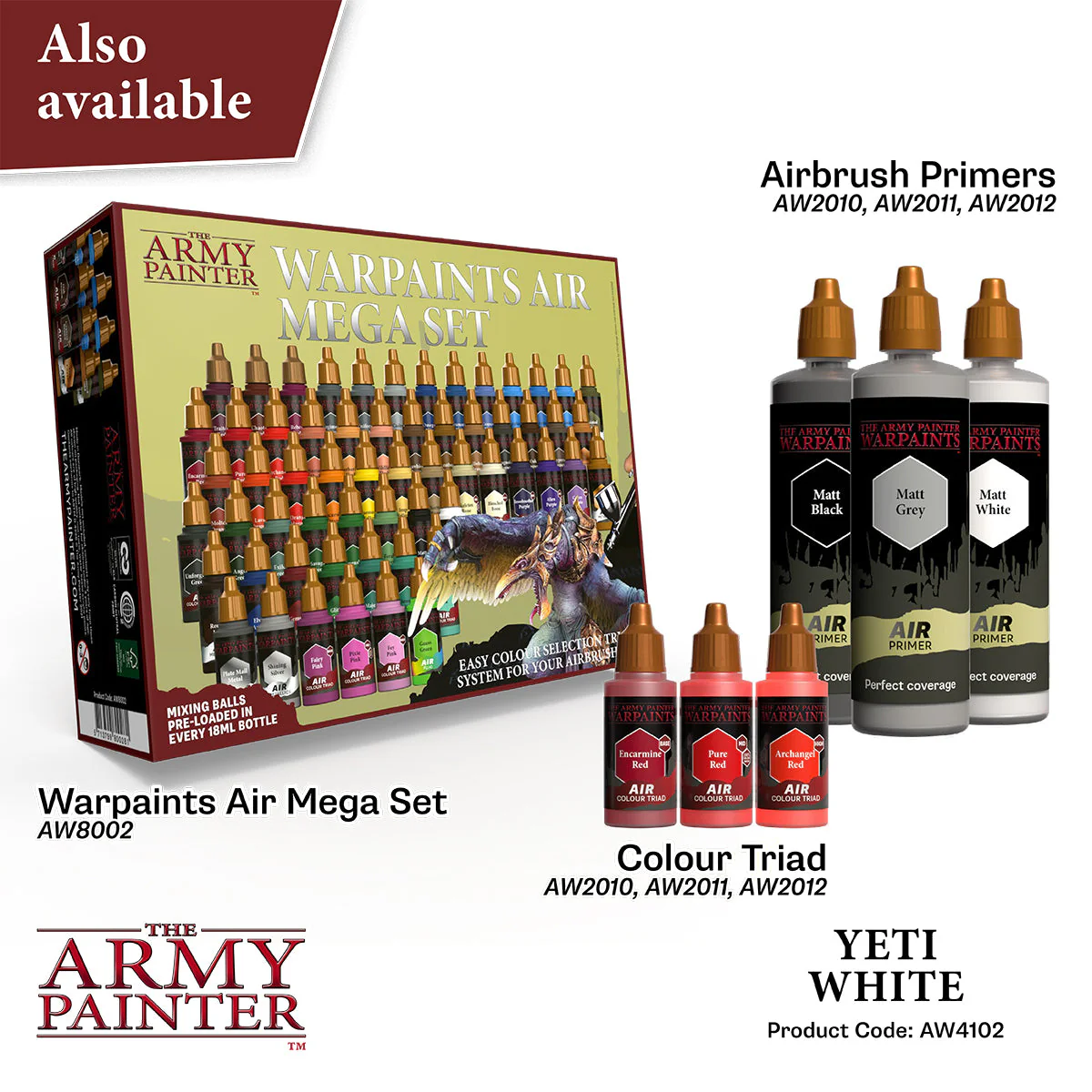 Warpaints Air: Yeti White - Image 6