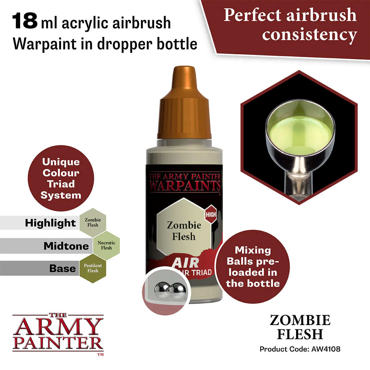Warpaints Air: Zombie Flesh - Image 2