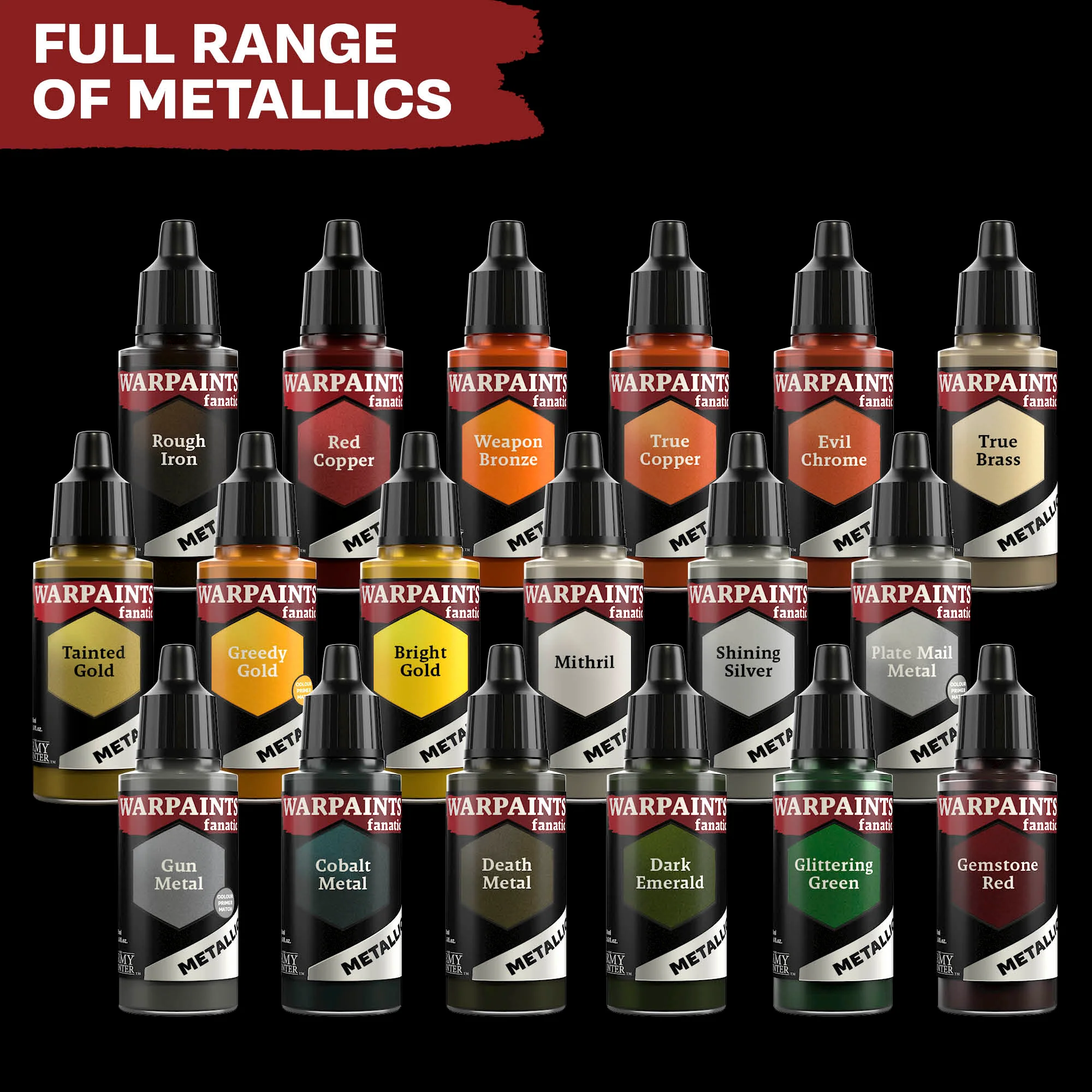 Warpaints Fanatic Metallic: Gun Metal - Image 3