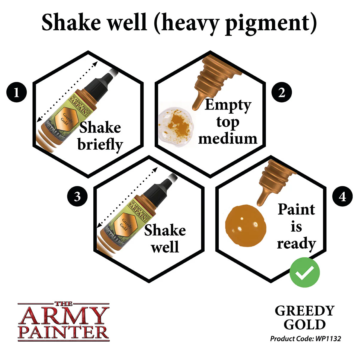 Warpaints Metallics: Greedy Gold - Image 5