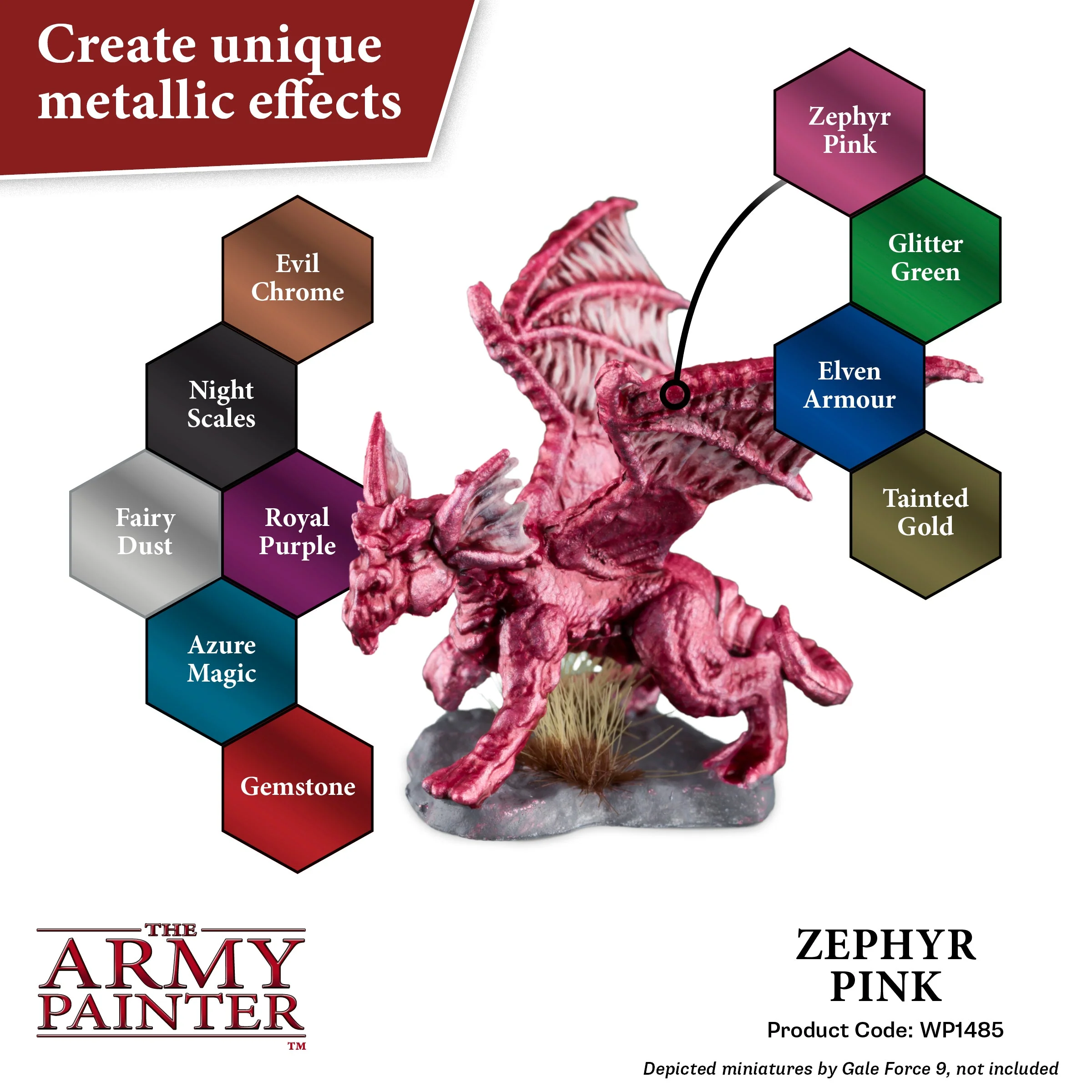 Warpaints Metallics: Zephyr Pink - Image 3